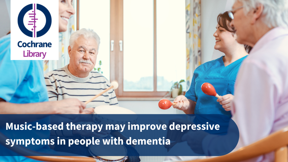 Music-Based Therapy May Improve Depressive Symptoms in People with Dementia