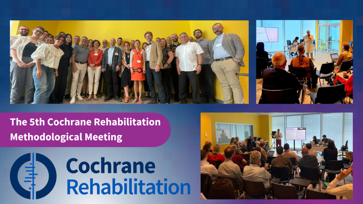 The 5th Cochrane Rehabilitation Methodological Meeting